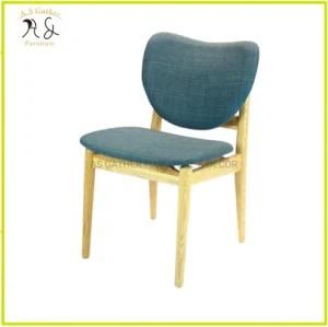 Living Room Dining Cardioid Backrest Design Chair Wooden Hotel Chair