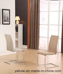 Factory Cheaper and Comfortable PU Metal Dining Chair