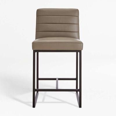Modern Furniture Fabric Upholstered Chair Wooden Stool Bar Chair for Sale