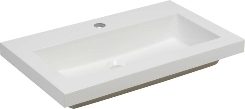 Slimline Set Square 2 Drawers 60cm Concrete Gray Bathroom Furniture