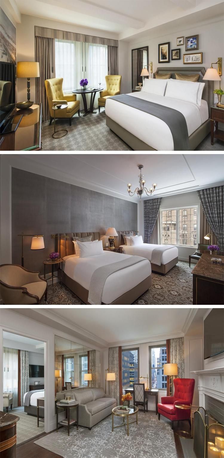 Modern Hotel Bedroom Furniture with Good Interior Design