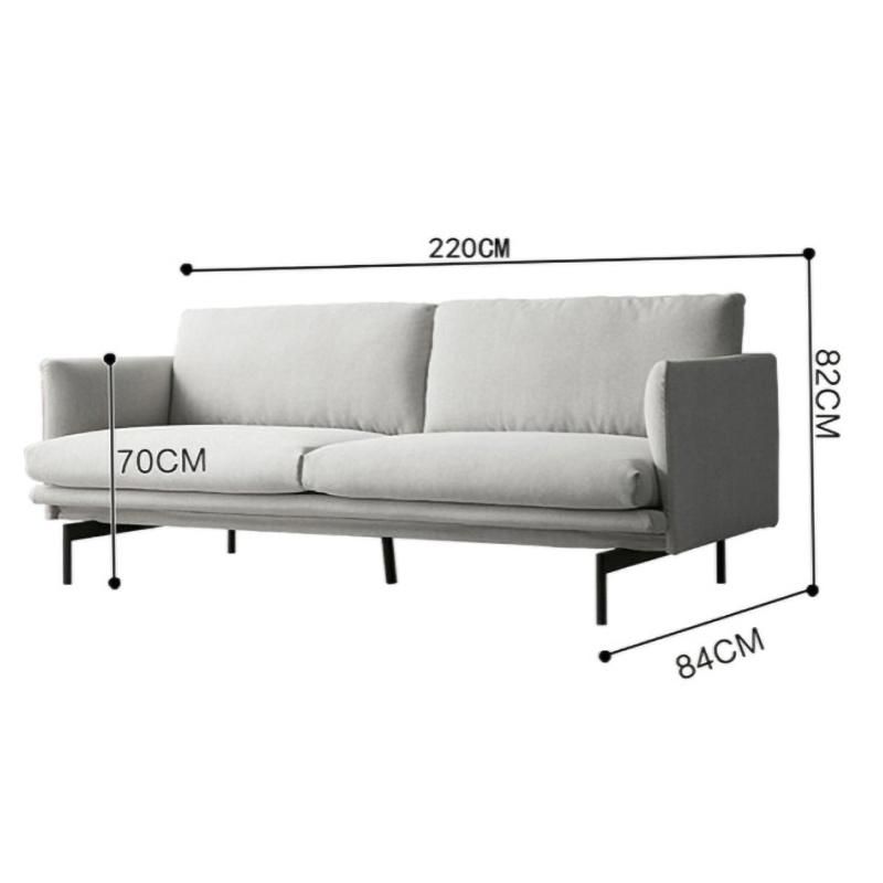 Nova Modern Living Room Furniture Hotel Leisure Corner Double Fabric Living Room Sofa