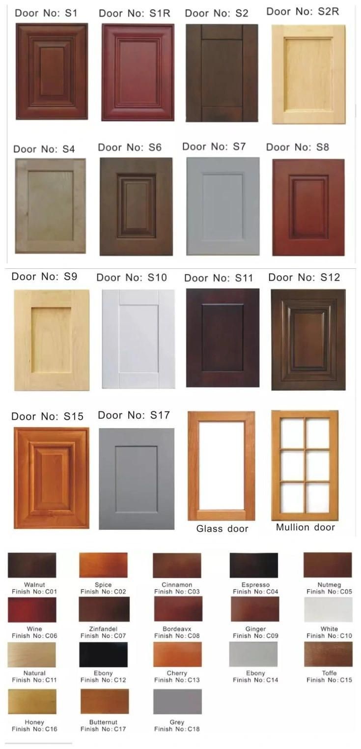 Modern Modular Birch Wood Plywood Lacquer Kitchen Cabinets Flat Pack
