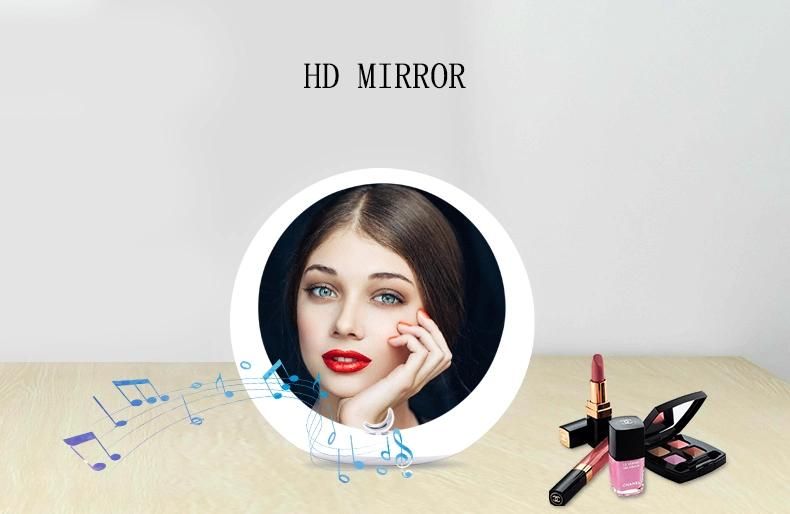 Special Design LED Makeup Mirror with Bluetooth Speaker