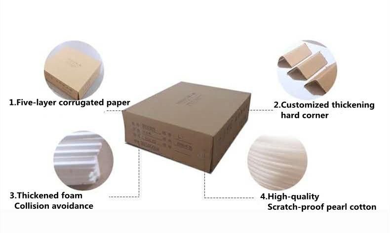 Non-Washed Wood Bedroom Furniture with Knock Down Packing