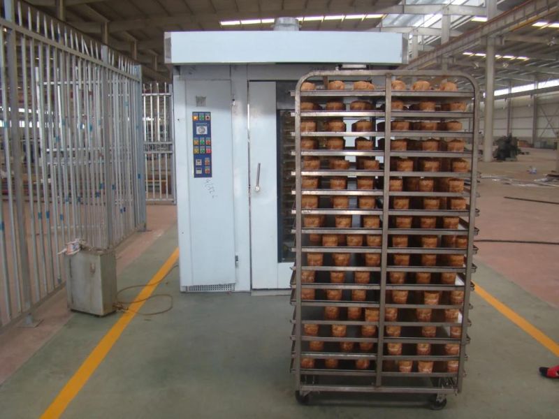 16 Tier Removable Stainless Steel Bread Oven Rack Trolley
