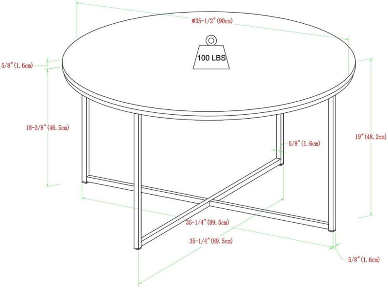 Chinese Factory Modern Design Tea Table Coffee Table Living Room Furniture.