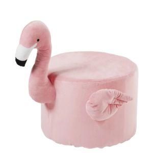 Modern Home Office Hotel Bedroom Living Room Furniture Animal Shape Storage Ottoman Polyester Pouf for Kids