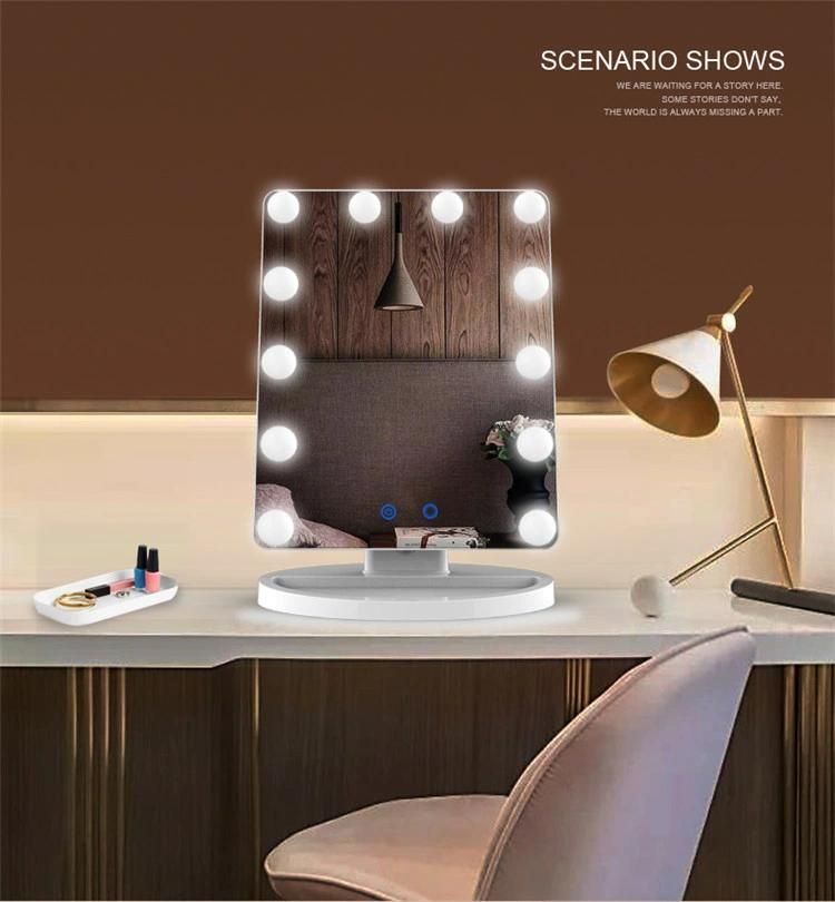 High-End Desktop Hollywood Vanity Mirror for Dressing