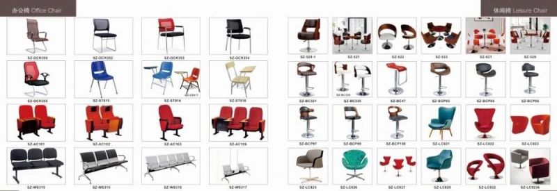Modern Office Waiting Chair Modular Green Fabric Chair (SZ-OC127C)