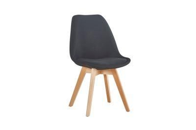 Dining Restaurant Hotel Furniture Wooden Legs PP Plastic Dining Chairs