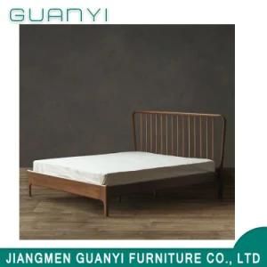 2019 Wooden Modern Hotel Furniture King Size Double Bed