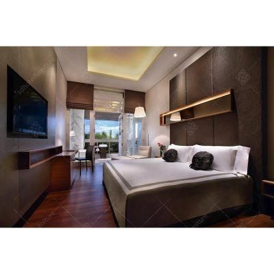 4 Star Modular Plywood Hotel Bedroom Furniture for Apartment Hotel (KL 103)