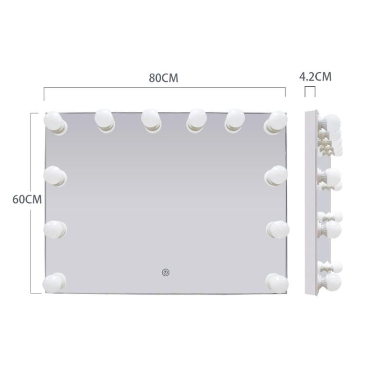 Dressing Wall Hanging Beauty Cosmetic Mirrors with LED Bulbs