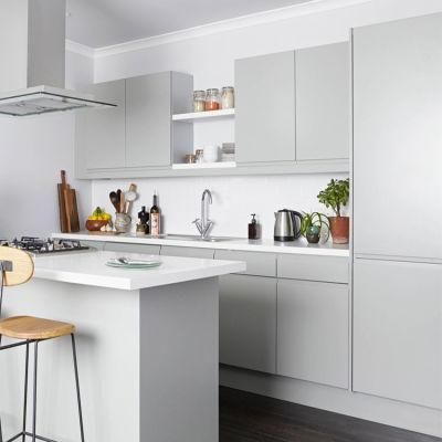 Single Sink in-Wall Cabinet Modern with Sliding Door Water-Resistant Kitchen Cabinet with Light Mirror Kitchen Cabinet
