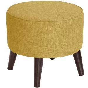 Chinese Modern Fabric Wooden Leisure Home Office Living Room Bedroom Outdoor Furniture Sofa Chair Ottaman Pouf for Kids