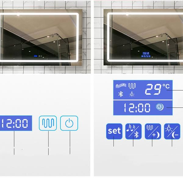 Modern Minimalist Rock Board Bathroom Cabinet Combination Nordic Smart Light Luxury Vanity