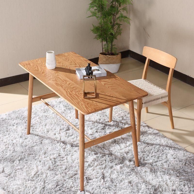 Modern Furniture Hot Sale Minimalist Wood Backrest Solid Wood Dining Chair