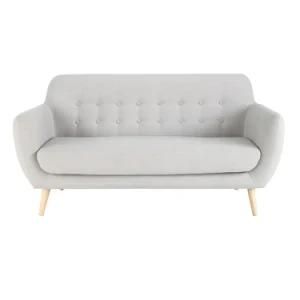 Modern Fashion Fabric Leisure Home Hotel Office Furniture Recliner Couch Sofa for Living Room and Bedroom with Wood Frame