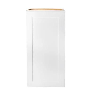 Solid Wood White Customized Cupboard Modern Wooden Furniture Kitchen Cabinet Factory