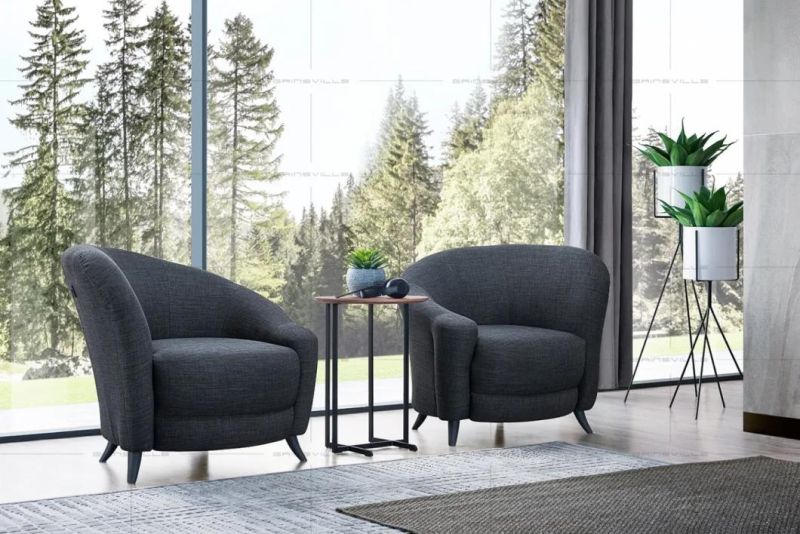 Leisure Furniture Living Room Furniture Fabric Sofa Crf24