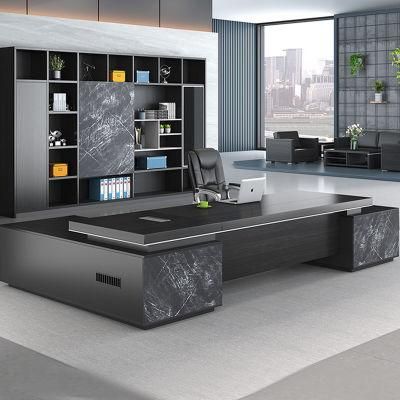 Simple Modern Boss Desk President Table Manager Supervisor Table Single Table and Chair Combination Executive Desk