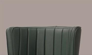 China Manufacture Modern Fabric Cover Metal Leg Bar Stool Chair