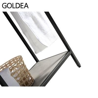 New MDF Goldea Hangzhou Vanity Basin Cabinet Home Decoration Wooden Bathroom Manufacture
