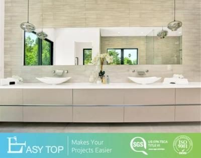 Suspension Type Bathroom Vanity Wall Mount Basin Storage Furniture Restaurant Bathroom Vanities