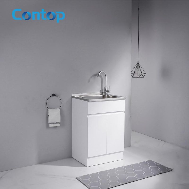 Hotel Bathroom Furniture Simple Solid Surface Vanity
