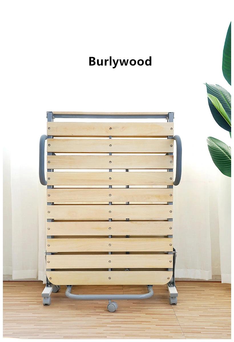 Solid Wood Folding Bed Lunch Break Furniture in Office 0212