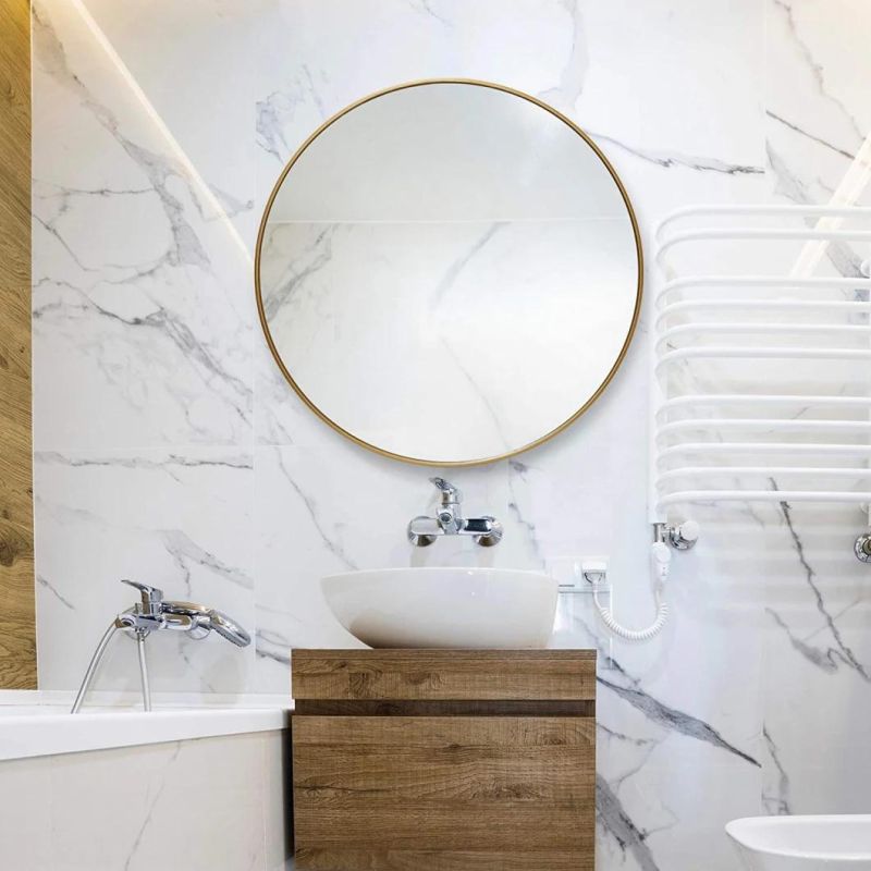 Professional Design Glass Mirror for Bedroom Bathroom Entryway with Good Production Line