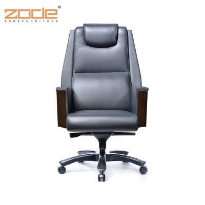 Zode Modern Home/Living Room/Office Furniture Leather Lifting Rotary Big Size Executives Office Manager Computer Chair