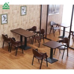 Customized Hotel Living Room Furniture Wooden Rectangle Coffee Table Contemporary