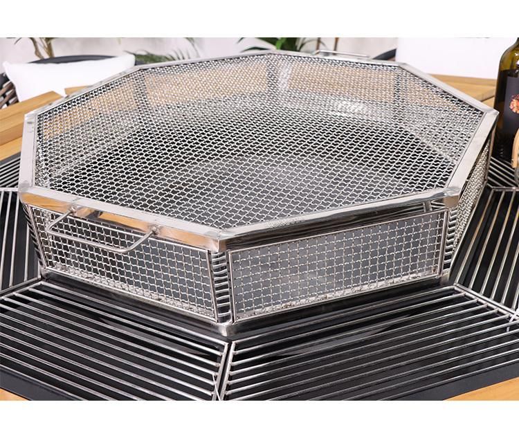 Modern Wholesale Wooden Table and Chair Rattan Outdoor Dining Set Wicker Garden Furniture