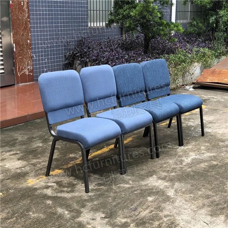 Yc-G184 China Wholesale Navy Blue Used Church Chairs Sale