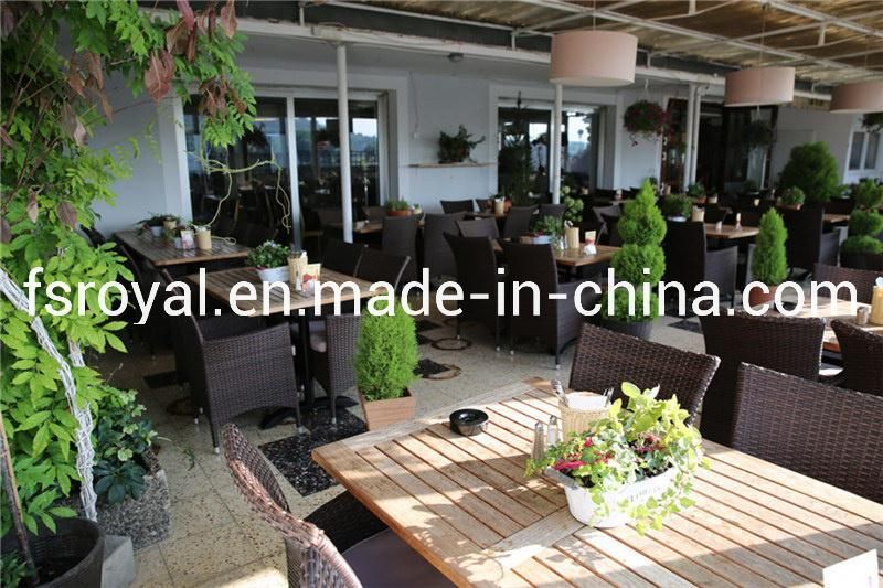 Modern Outdoor Restaurant Furniture Dining Table and Chair Set