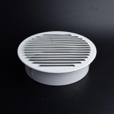HVAC Outdoor Air Outlet Round Aluminum Air Vent Louver