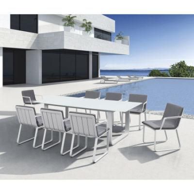 Hot Sale Modern Hotel Furniture Outdoor furniture Patio Dining Table Set Rattan Garden Set Living Room Dining Chair