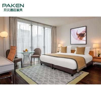 Apartment Room Furniture with Customized Wardrobe &amp; Minibar &amp; Luggage Rack