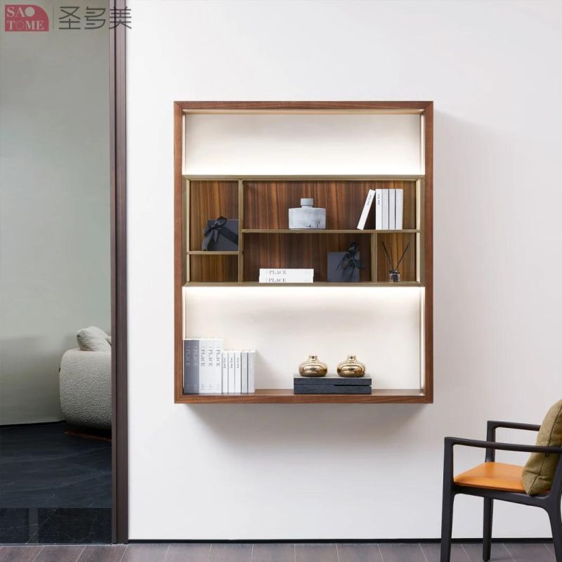Modern Home Hotel Apartment Bookcase Partition Cabinet