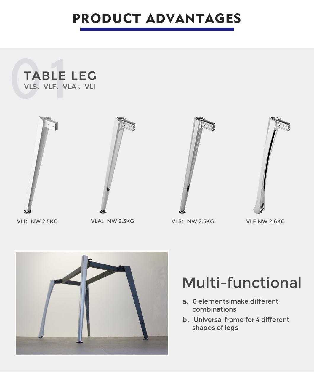 Europe Principal Standard Dimensions Conference Room Modern Meeting Table