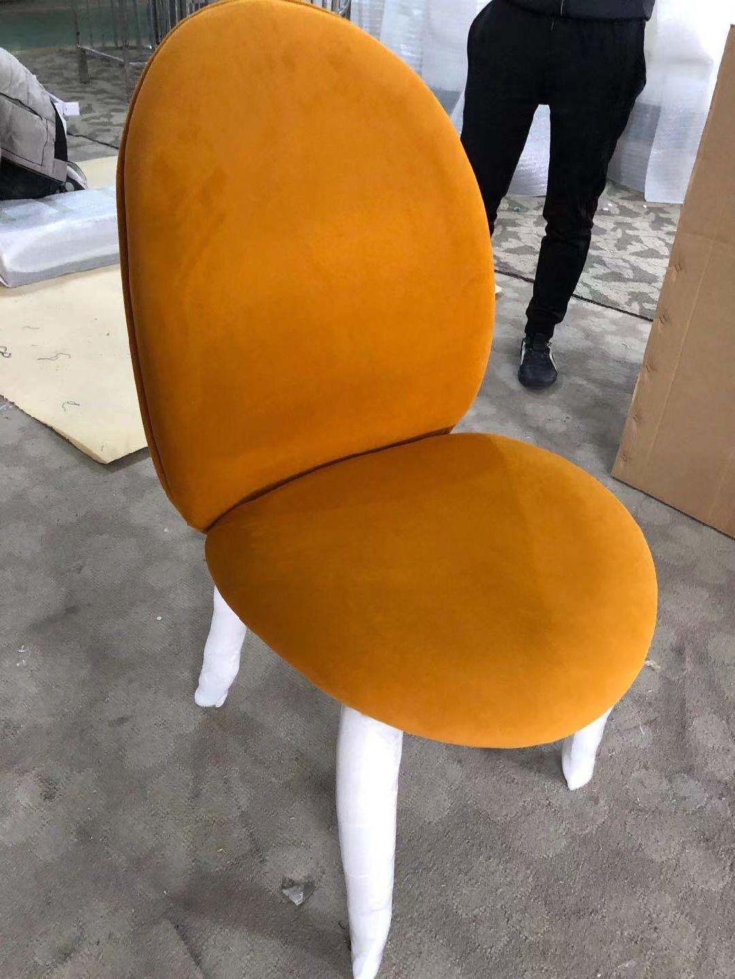 Luxury Gold Stainless Steel Dining Chair Hotel Restaurant Banquet Popular Style in The Middle East Fashion Wedding Chair