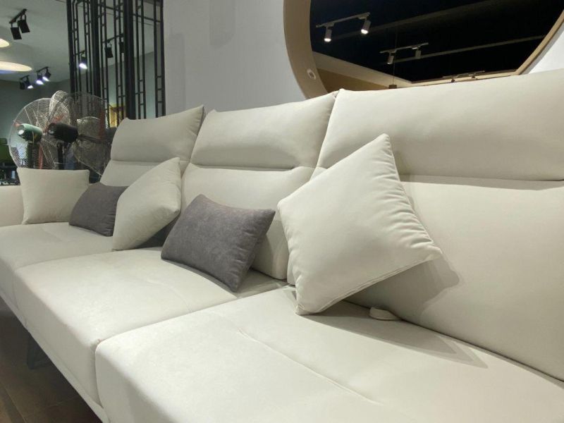 High Quality Soft Modern Contemporary Home Furniture Living Room Sectional Fabric Sofa (21050)