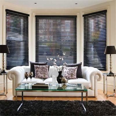 Hot Sale Good Quality Manual Intdoor Wooden Window Blind