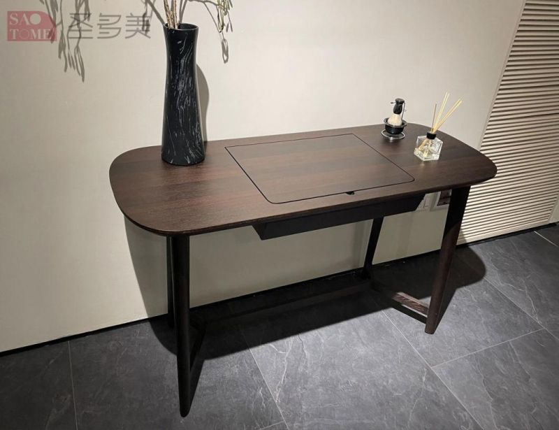 Light Luxury Simple Dressing Table Reversible Mirror Dresser