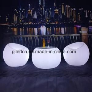 Glowing LED Furniture, RGB and Battery Table