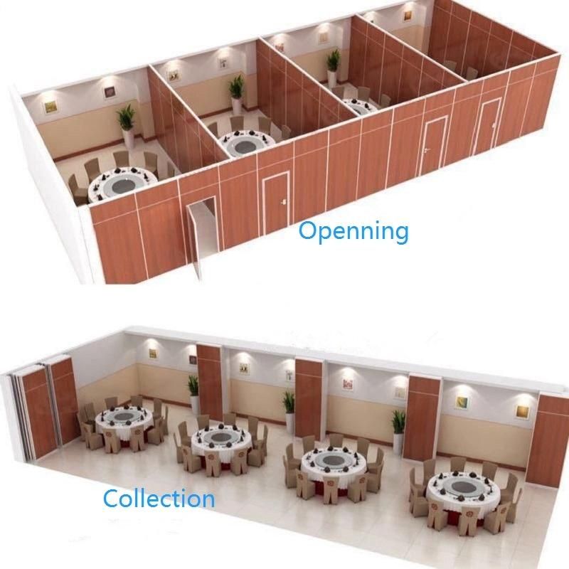 Modern Movable Divided Folding Fabric Partition for Office