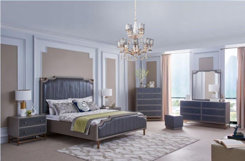 Antique Bedroom Furniture, Europe Style King Size Bed