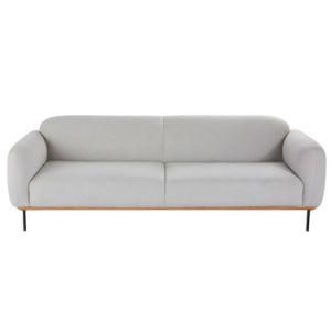 Double Modern Leisure Fabric Wooden Home Hotel Office Living Room Bedroom Outdoor Garden Furniture Recliner Sofa with Metal Legs